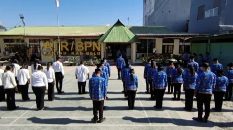 BPN Belu Gelar Upacara Hari Kesaktian Pancasila