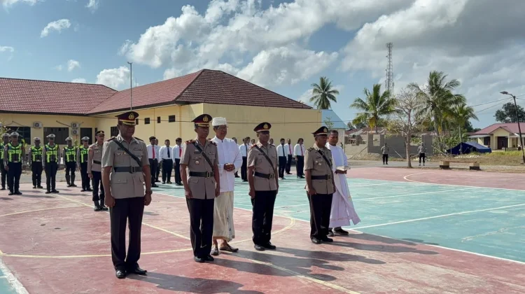 Polres Malaka Gelar Sertijab Wakapolres dan Kapolsek Kobalima