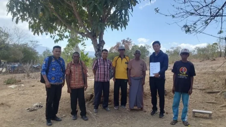 Kantah Belu Laksanakan Verifikasi KKPR Non Berusaha di Kelurahan Manumutin