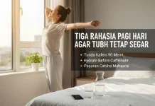 Tiga Rahasia Pagi Hari agar Tubuh Tetap Segar