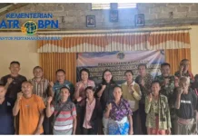 Kantor Pertanahan Belu Gelar Penyuluhan Redistribusi Tanah  di Desa Tukuneno