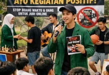 Mahasiswa Ajak Pemuda Jauhi Judi Online lewat Aktivitas Positif