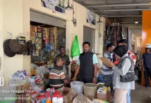 Sidak Harga Pangan, Polres Alor Bergerak