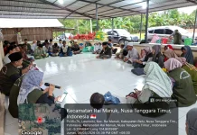 Semangat Ukhuwah di Batas Negeri, Kemenag Belu Safari Ramadhan di Leuntolu