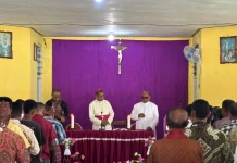 Uskup Atambua Pimpin Rekoleksi Prapaskah Bagi Keluarga Besar Lapas Atambua