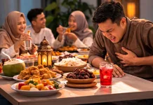 Buka Puasa Berlebihan Bisa Picu Gangguan Lambung