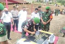 Brigjen TNI Hendro Cahyono, Pimpin Upacara Penutupan TMMD