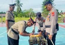 Polres Malaka Gelar Sertijab Sejumlah Pejabat Utama