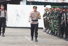 Kapolres Belu Pimpin Upacara Gelar Pasukan Operasi Ketupat Turangga
