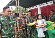 Kodim TTU Gelar Bazar Ramadhan Sediakan Sebanyak 200 Paket