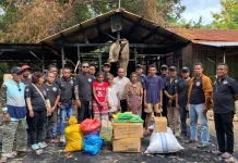 SOBAT Belu Ulurkan Tangan Bantu Korban Kebakaran di Fatubenao