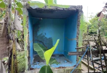 Warga Tukuneno Soroti Kualitas  Proyek Bak Penampung Air, Belum dipakai Sudah Roboh