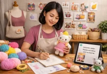 Pesanan Khusus Rajutan Jadi Tantangan Sekaligus Ruang Kreativitas