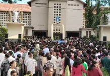 Ribuan Umat Paroki Katedral Atambua Hadiri Perayaan Misa Daun Palma