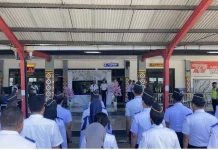Kantor UPBU A.A Bere Tallo Atambua  Secara Resmi Penutupan Posko Lebaran