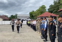 Polres Belu Gelar Apel Operasi Semana Santa 2026, untuk Amankan Perayaan Paskah