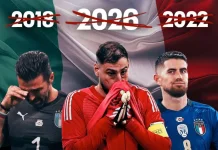 Italia Catatkan "Hattric" Tak Lolos Piala Dunia