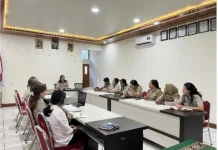 Kantor Pertanahan Belu Gelar Rapat Evaluasi Pasca Libur Idulfitri