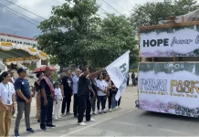 Merayakan Kemenangan Kristus Pemuda GMIT Klasis Belu Pawai Paskah