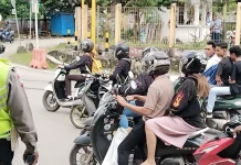 Pengendara di Belu Langgar Aturan Lalu Lintas Ditegur Petugas