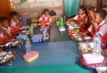 Siswa PAUD di TTU Antusias Sambut MBG