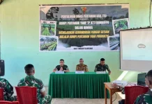 Distan TTU Sosialisasi Eco Enzyme di Yon TP