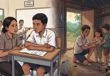 Beban Berat Siswa SMP di Atambua Gantikan Peran Orang Tua