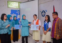 Ketua TIM PKK Pusat Ingatkan Pelajar Belu Kuat Karakter