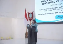 Ketua TP PKK Belu Sambut Kedatangan Ketua TP PKK Pusat