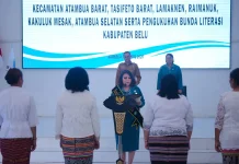 Ketua TP PKK Belu Lantik 6 Ketua TP PKK dan Bunda PAUD Kecamatan