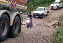 Kerusakan Jalan Provinsi Malaka-Belu di Malaka Timur Kian Parah