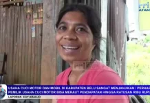 Usaha Cuci Kendaraan di Belu Sangat Menjanjikan