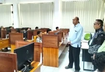 Sebanyak 1233 orang Mengikuti UTBK di Laboratorium Unimor.