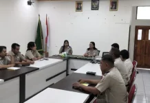 Kantor Pertanahan Belu Perkuat Pelayanan melalui Rapat Koordinasi Petugas Loket