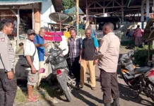 Polsek Pantar Tingkatkan Patroli Dialogis Cegah Kriminalitas di Pasar