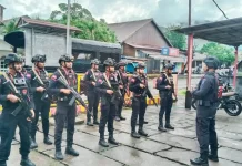 Kompi 4 Brimob Alor Bangun Mental Anggota lewat Latihan Rutin