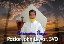 Pater Jhon Lewar Ajak Umat Jangan Merasa Gelisah