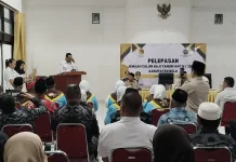 Wakil Bupati Belu Melepas Resmi 12 Orang Jemaah Calon Haji Perbatasan Belu