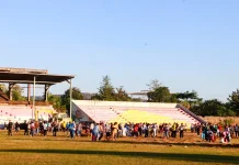 ASN Belu Gelar Kerja Bakti Bersihkan Stadion Haliwen