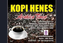 Kopi Henes Didorong Jadi Produk Unggulan