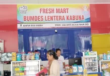Bumdes Lentera Kabuna Belu Peluang Usaha Ritel Omset Rp.60 juta per Bulan