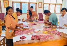 Pelajar SLBN Atambua Belajar Ketrampilan Menjahit Bekal Masa Depan Hidup Mandiri