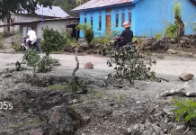 Hujan Deras Picu Longsor di Desa Suanae, 3 Rumah Warga Terancam