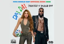 Shakira dan Burna Boy Rilis Video Musik “Dai Dai” FIFA 2026