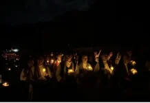 Ribuan Umat Katolik Padati Penutupan Bulan Rosario di Patung Bunda Maria Gurita