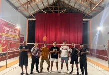 Kader PMII Alor Bangun Keakraban Bersama Alumni lewat Badminton