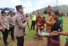 Kapolres Belu Temui Loro Lamaknen jelang Festival Fulan Fehan