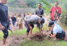 Pemkab TTU Tanam Ribuan Pohon Bambu di Bantaran Kali Tauf Antisipasi Banjir