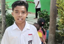 Pelajar SDI Wekatimun Atambua Censo Bria Juara Satu Ujian Kelulusan SD