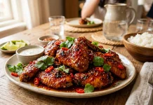 Resep Rahasia Sayap Ayam Madu Pedas Manis Juara